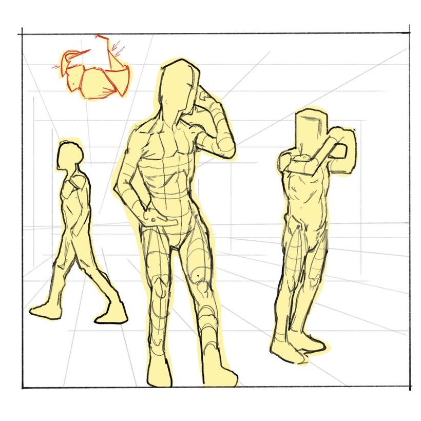 How to Draw Any Pose from IMAGINATION