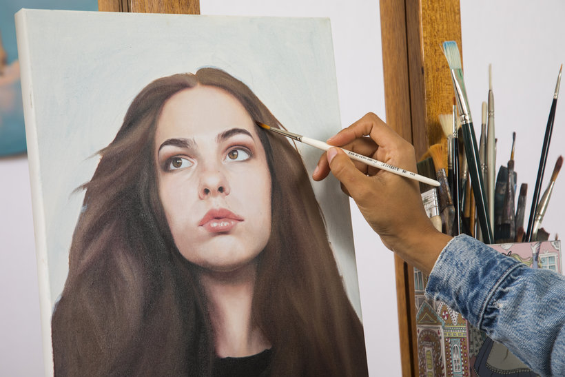 Introduction to realistic oil portrait | 