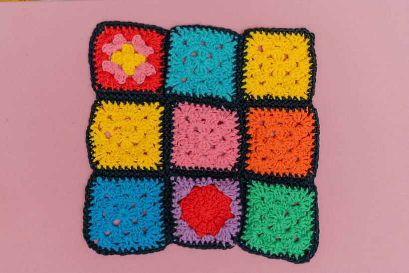 How to get your granny squares right every time. – Germander Cottage Crafts