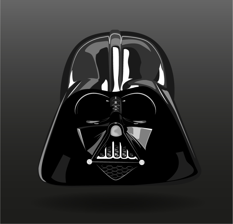 Ilustración de Darth Vader | Domestika